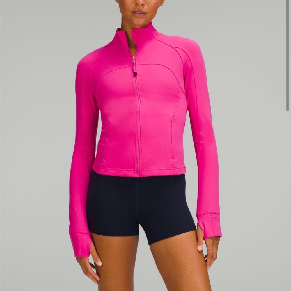 NWT Nulu Cropped Define Jacket | 6 | Sonic Pink
